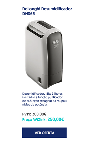 DeLonghi Desumidificador DNS65