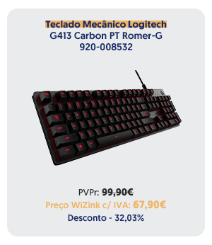Teclado Mecânico Logitech