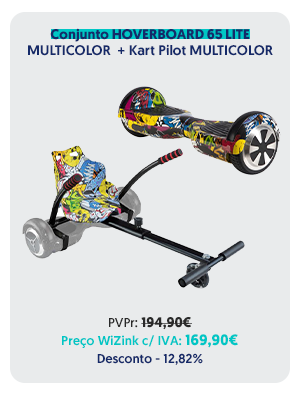 HOVERBOARD 65 LITE MULTICOLOR + Kart Pilot MULTICOLOR