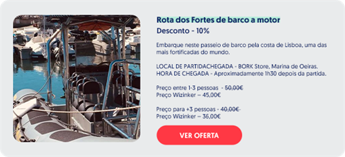 Rota Dos Fortes De Barco A Motor